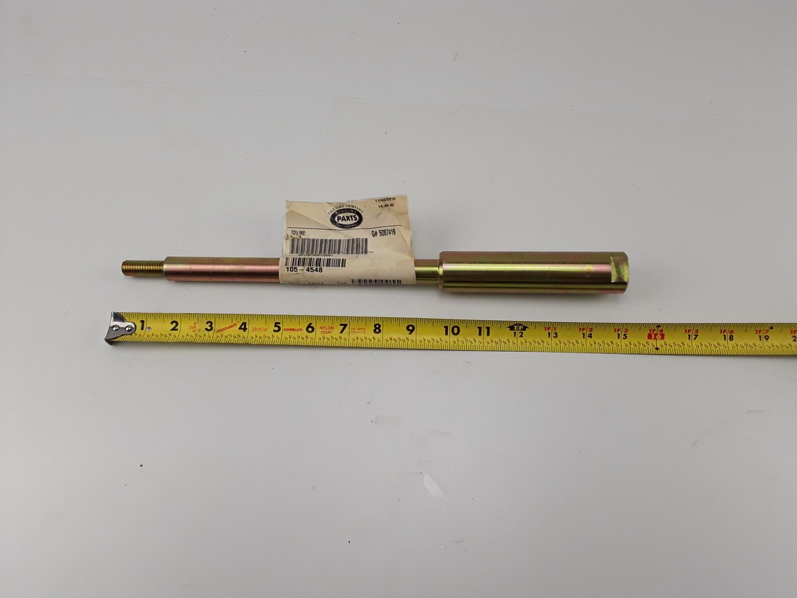 Genuine Toro SHAFT-SPRING P/N 105-4548 , 1054548 , 105 4548 Fast Free Shipping - HotCarParts