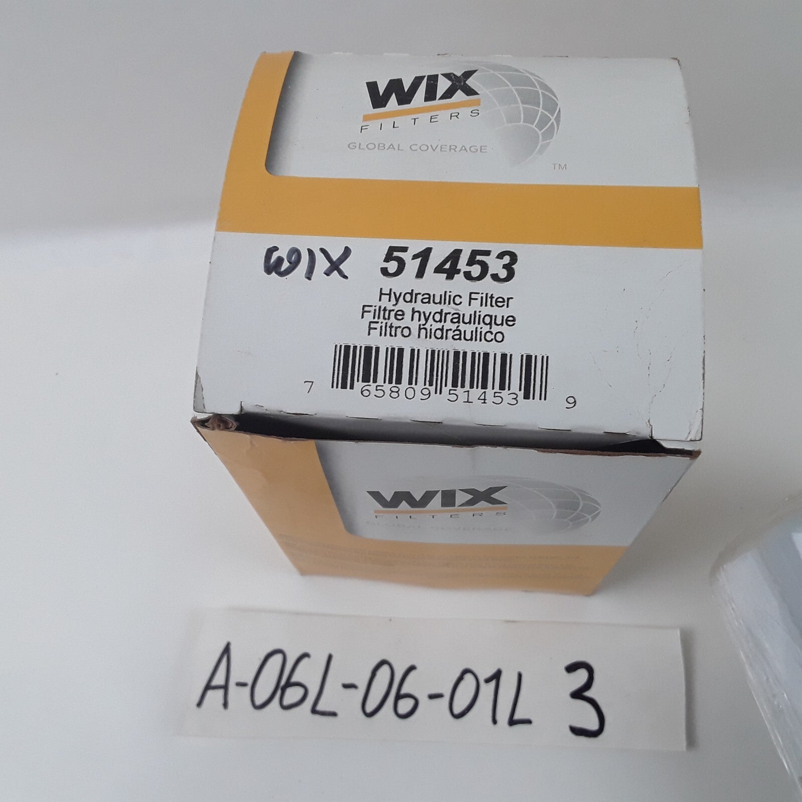 Wix 51453 Heavy Duty High Performance Premium Quality Spin-On Hydraulic Filter