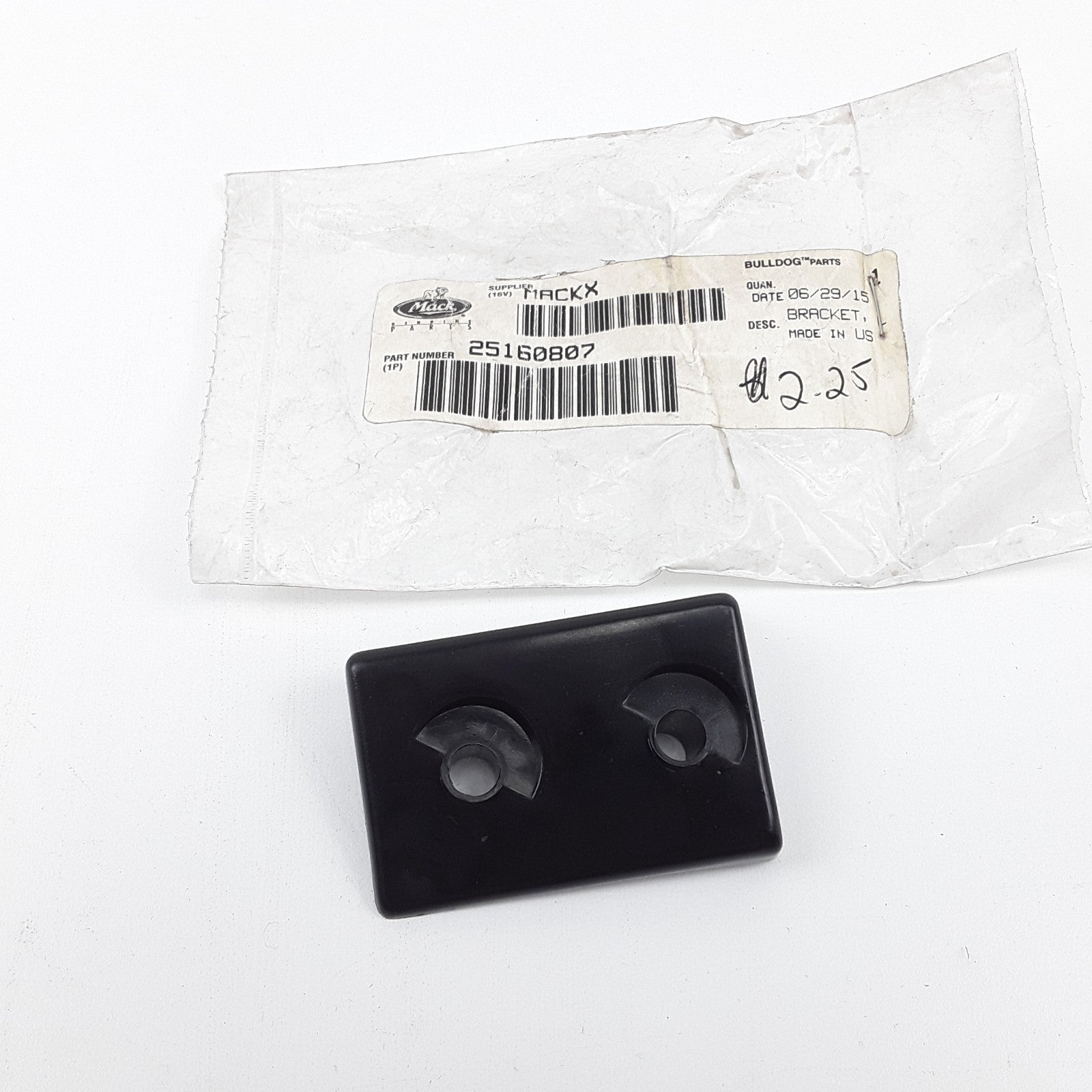 Mack 25160807 Left Hand Hood Latch Bracket Assembly For Mack CH CL CV Models