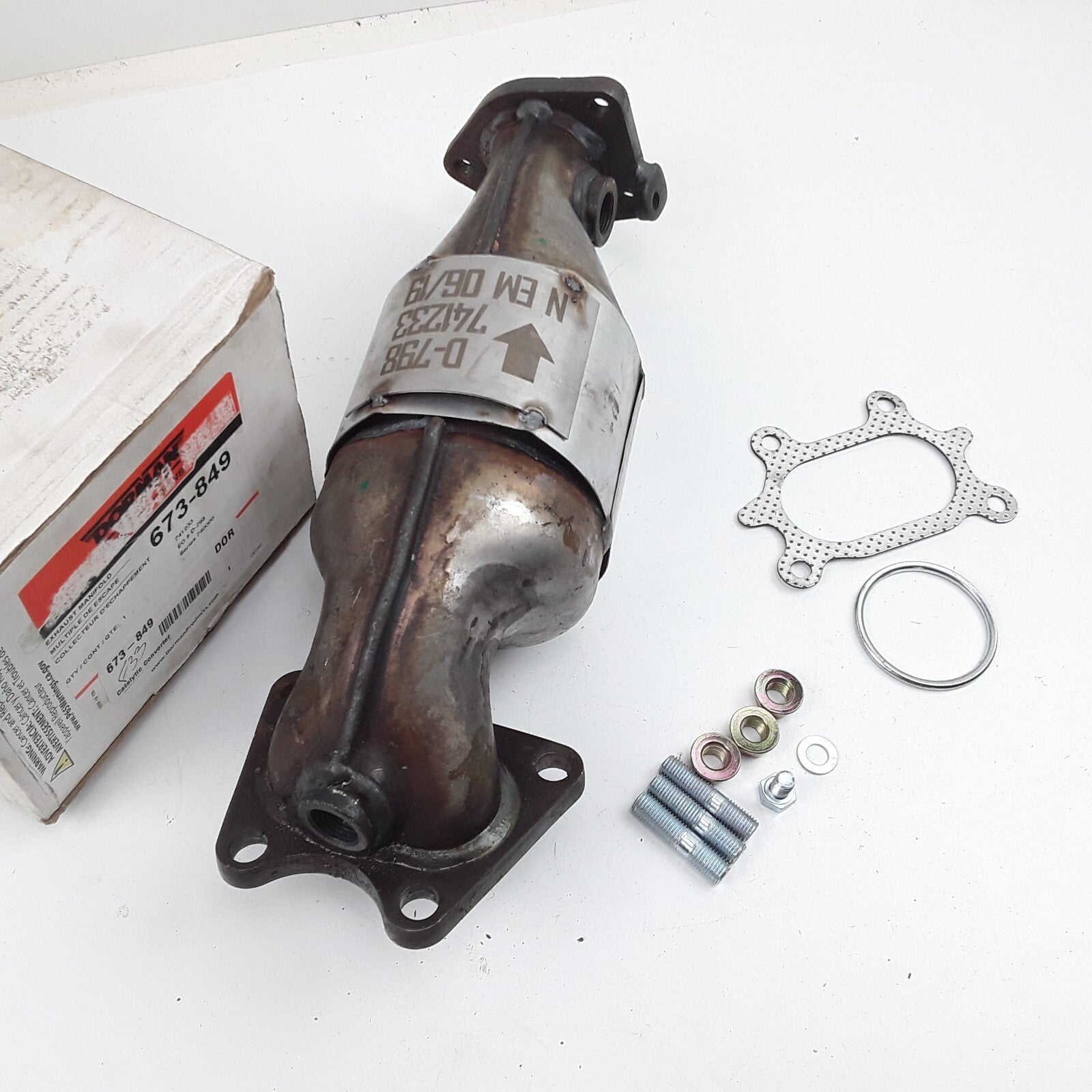 Catalytic Converter W/ Integrated Exhaust Manifold Fits Honda Accord 2003-2007