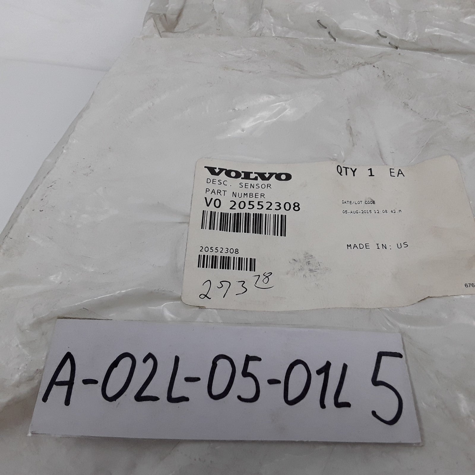 Genuine Volvo 20552308 Engine Temperature Sensor Replaces Volvo 20463695