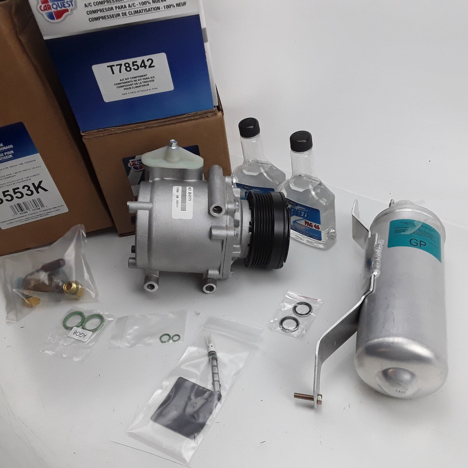 A/C Compressor Kit Fits Ford Explorer Sport Trac Mercury Mountaineer (2003-2005)