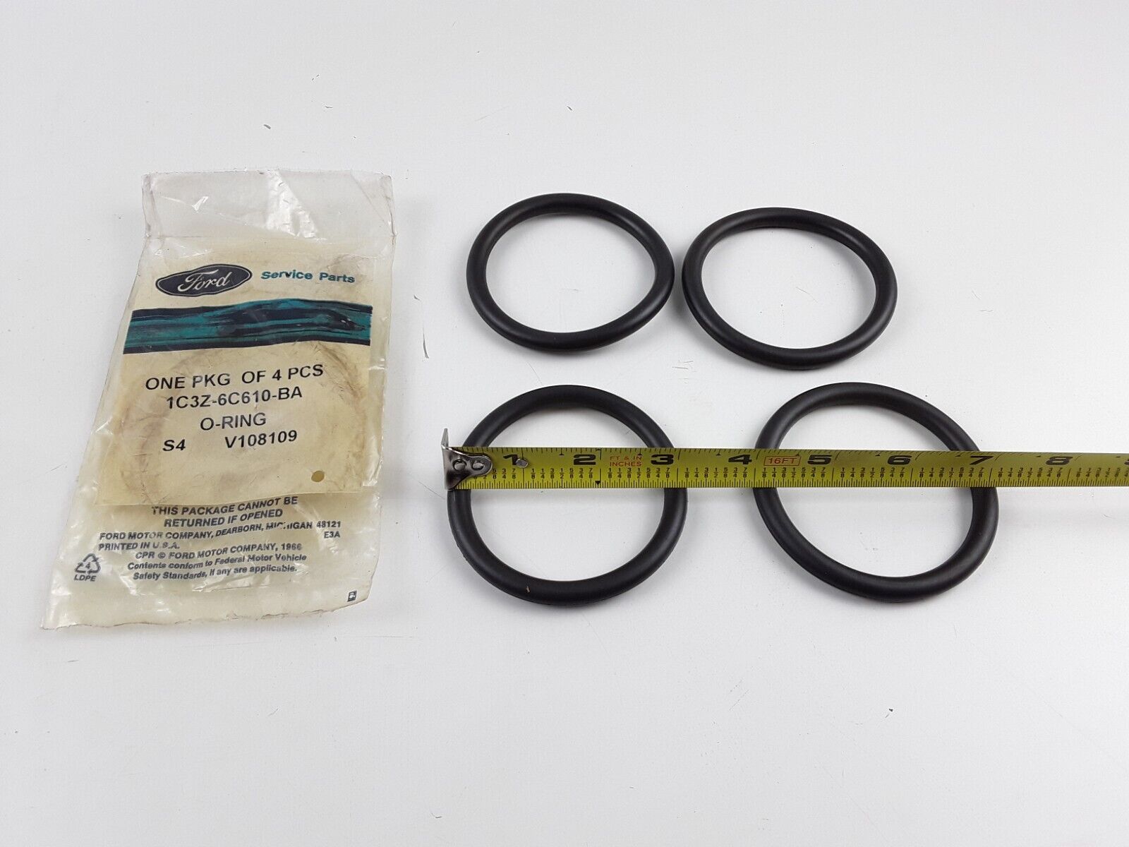 OEM Oil Cooler O-Ring Seal Ford F-Series F-350 F-450 F-550 99-2003 1C3Z-6C610-BA - HotCarParts