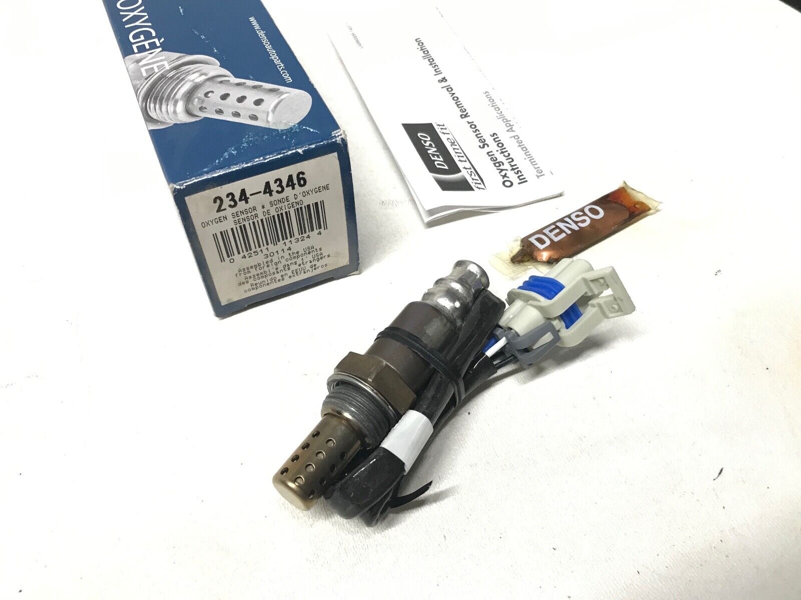 Oxygen Sensor-OE Style DENSO 234-4346 for DeVille, Seville, Bonneville FAST SHIP - HotCarParts