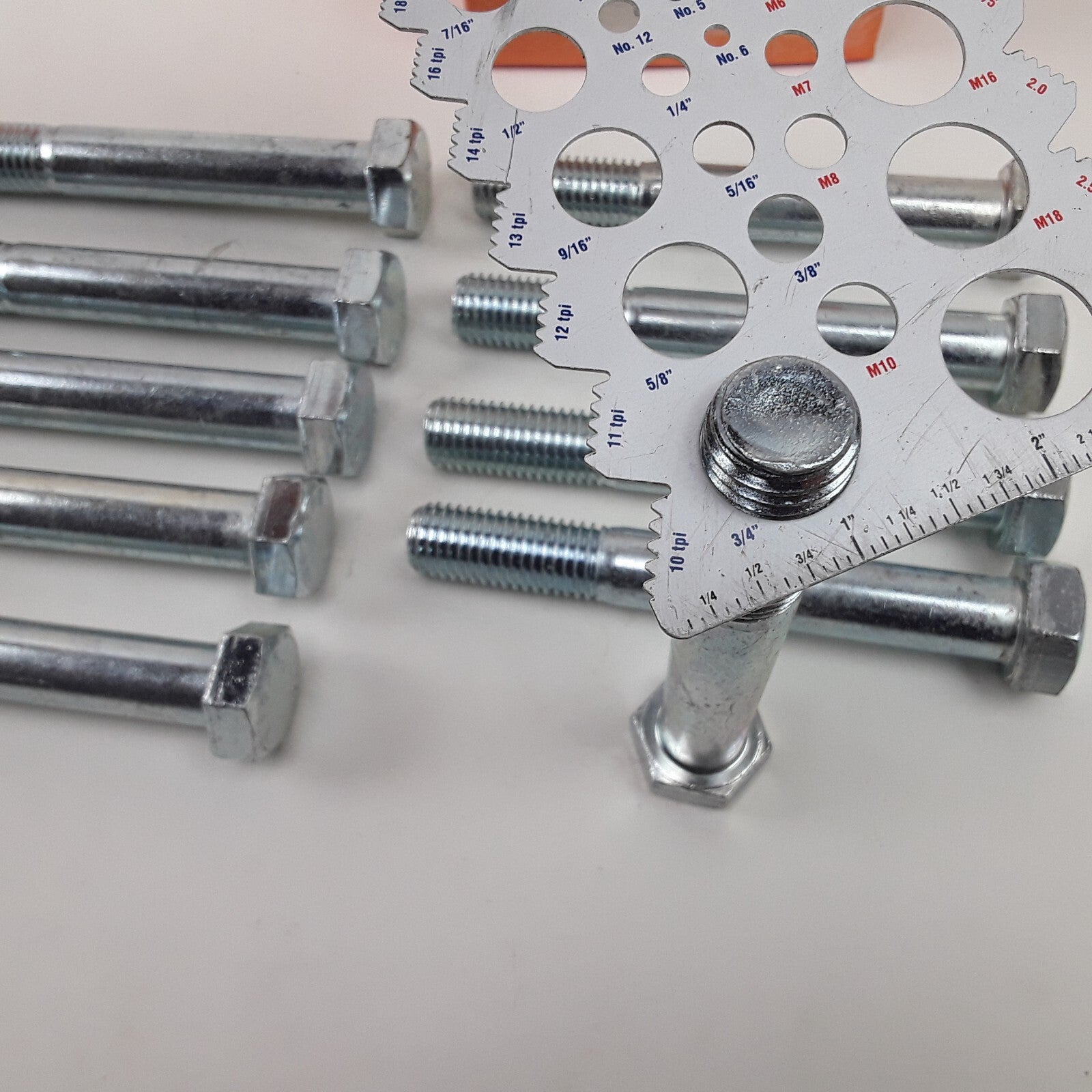 Multi-Purpose Bolt Cap Screw-Hex Head-Grade 5- 3/4-10 x 5-1/2 In Pack of 10