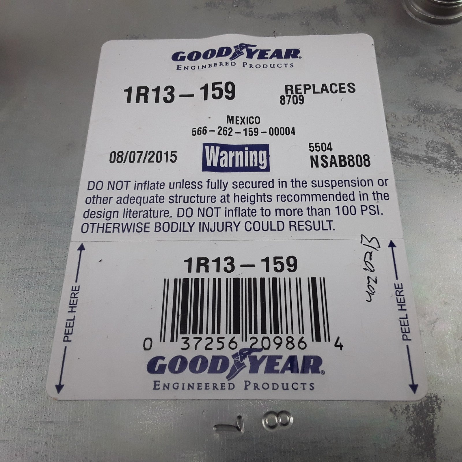 Goodyear 1R13-159 Cushion Rolling Lobe Air Springs Heavy Duty High Performance