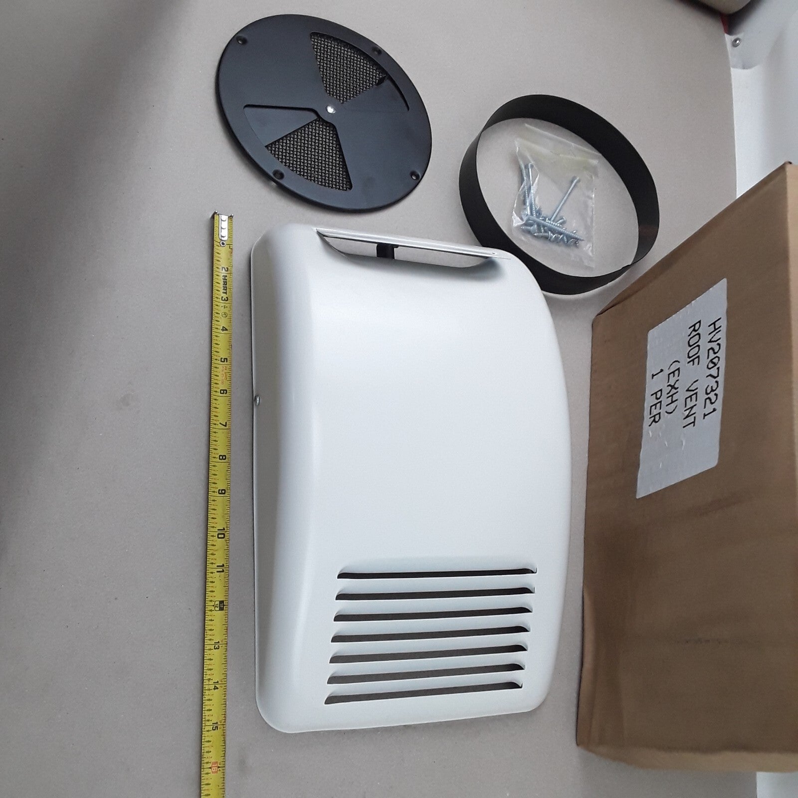 HV207321 Powered Exhaust Roof Vent Fits Trucks Vans School or Transit Buses