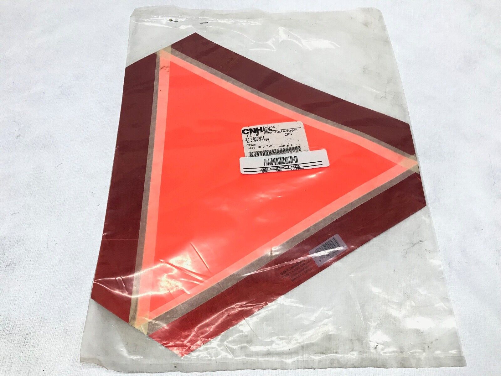 DECAL 311858A1 CNH CASE ORIGINAL PARTS - HotCarParts