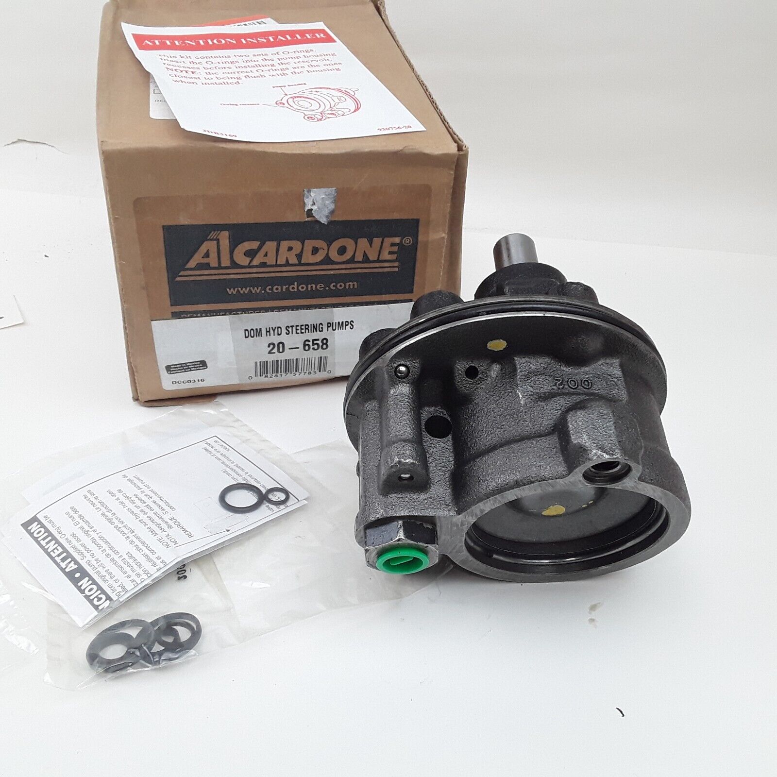 Cardone 20-658 Power Steering Pump Reman For 82-85 Buick Century 82-83 Skylark