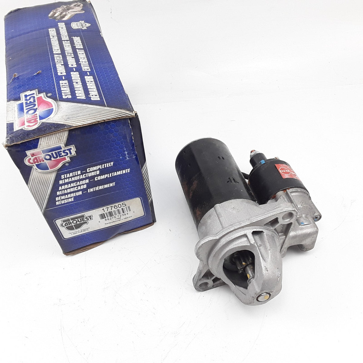 Carquest 17760S Starter Motor For Chevrolet Saturn 2000 2001 2002 2003 2004 2005