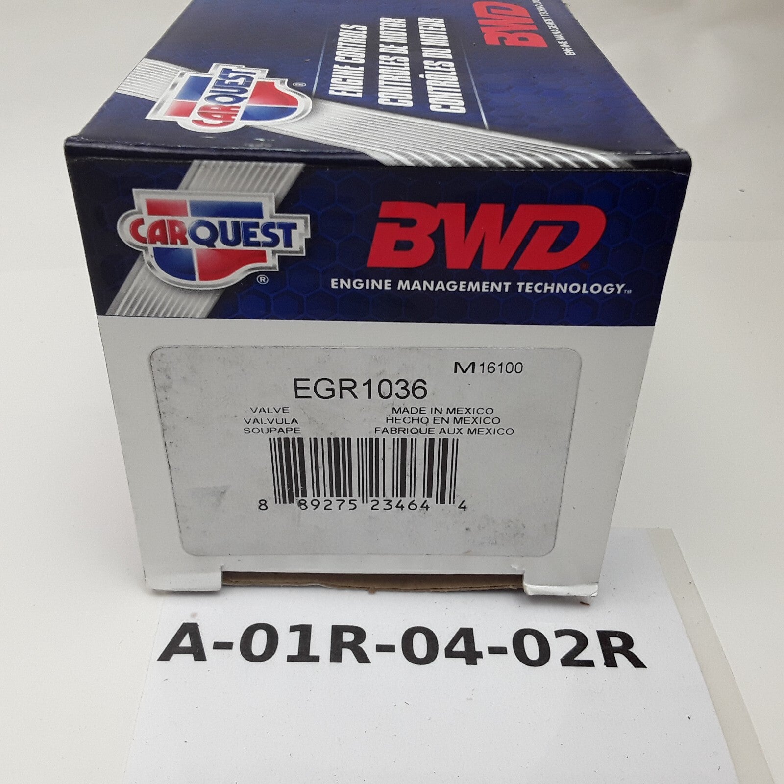BWD EGR1036 EGR Valve Fits Buick Chevrolet Pontiac Oldsmobile (1988 1989-1995)