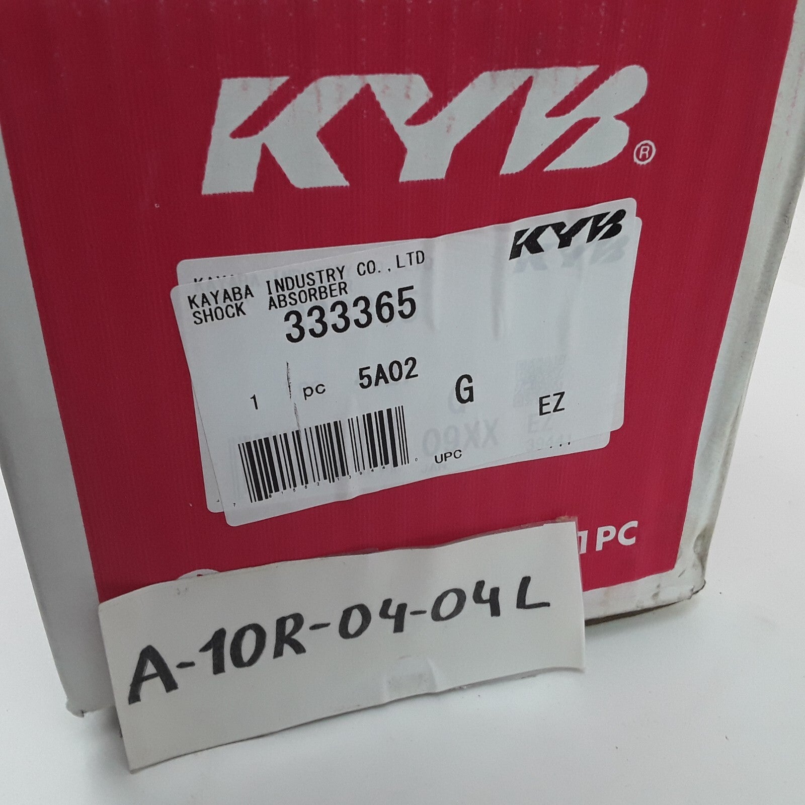 KYB 333365 Rear Left Suspension Strut Assembly Black Fits Kia Spectra 2001-2004