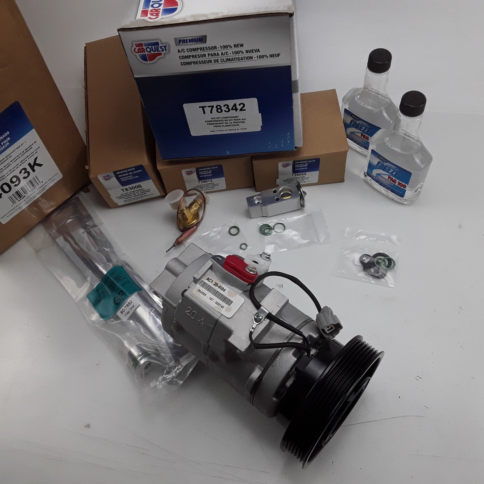 A/C Compressor Kit Assembly Fits Honda Odyssey 1999 2000 2001 2002 2003 2004