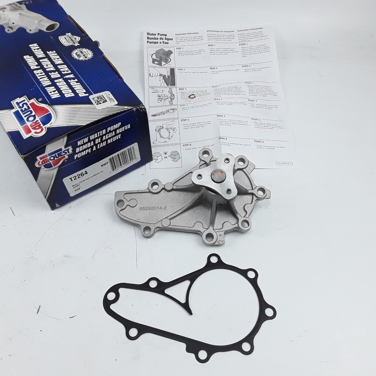 Engine Water Pump Fits Mazda RX-8 (2004 2005 2006 2007 2008) 1.3L Carquest T2264