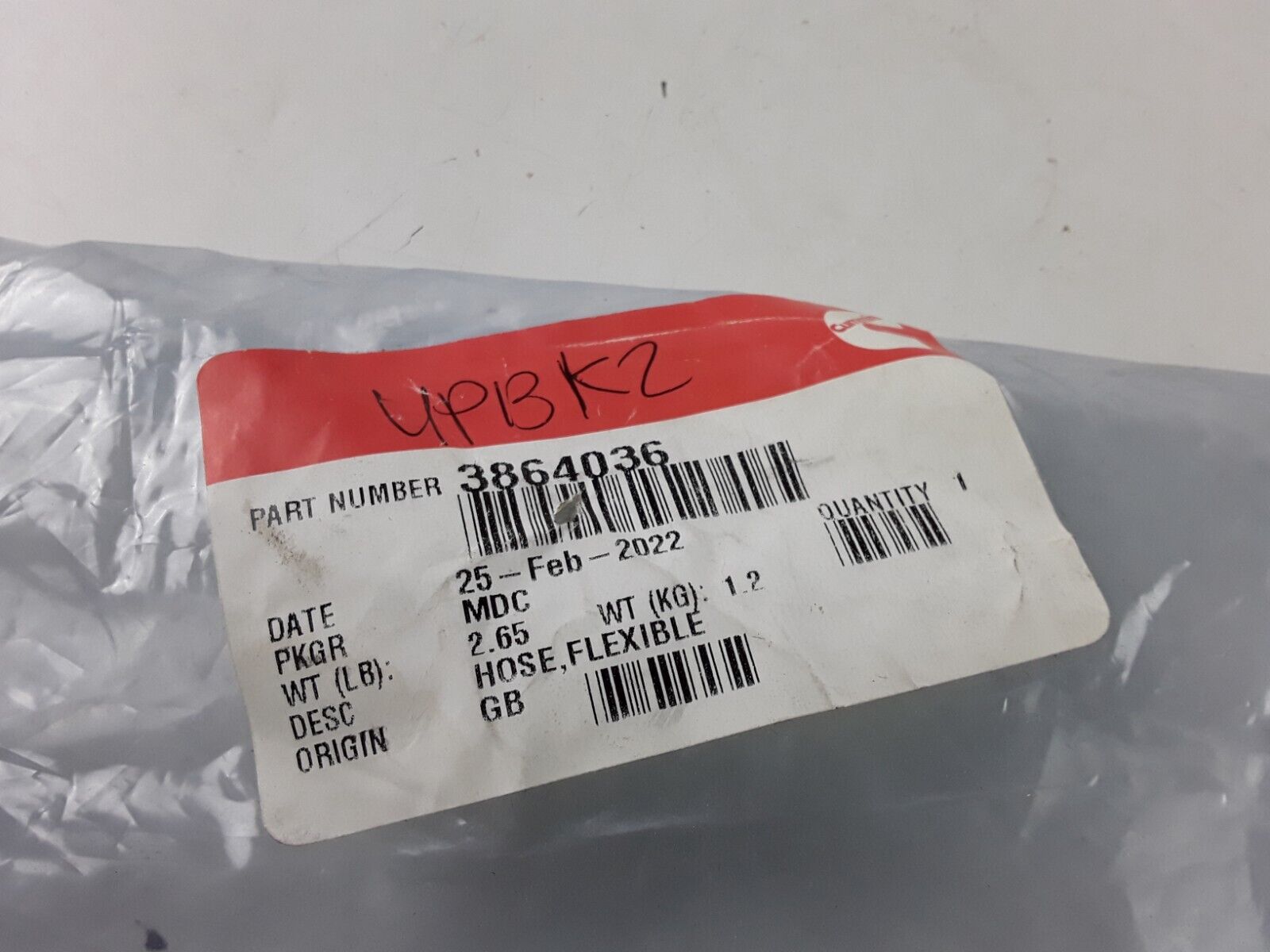 Cummins 3864036 Flexible Hose Engine QSB QSB6.7 ISF 6.7 liter ISB/QSB engines - HotCarParts