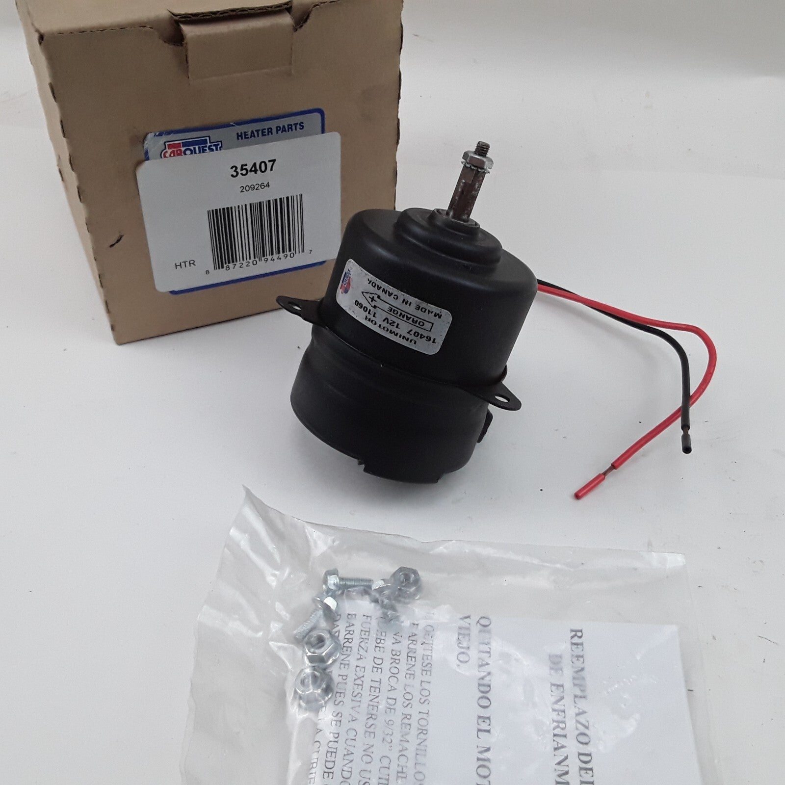 A/C Condenser Fan Motor Fits Acura Integra 1997-2001 Dodge Colt 1987 1988 1989