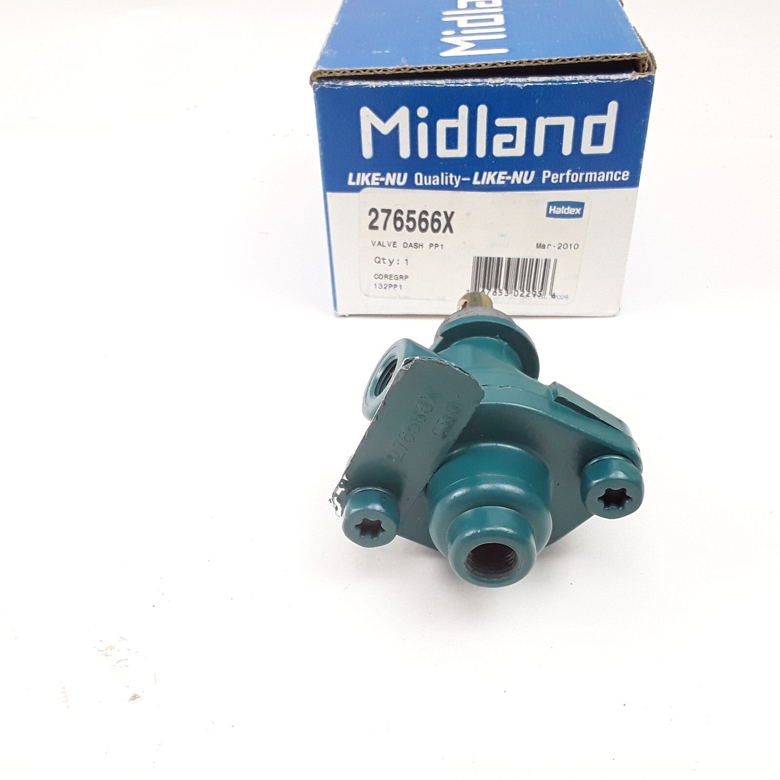 Haldex 276566X Push-Pull Hand Control Valve 1/8" Delivery Port Heavy Duty