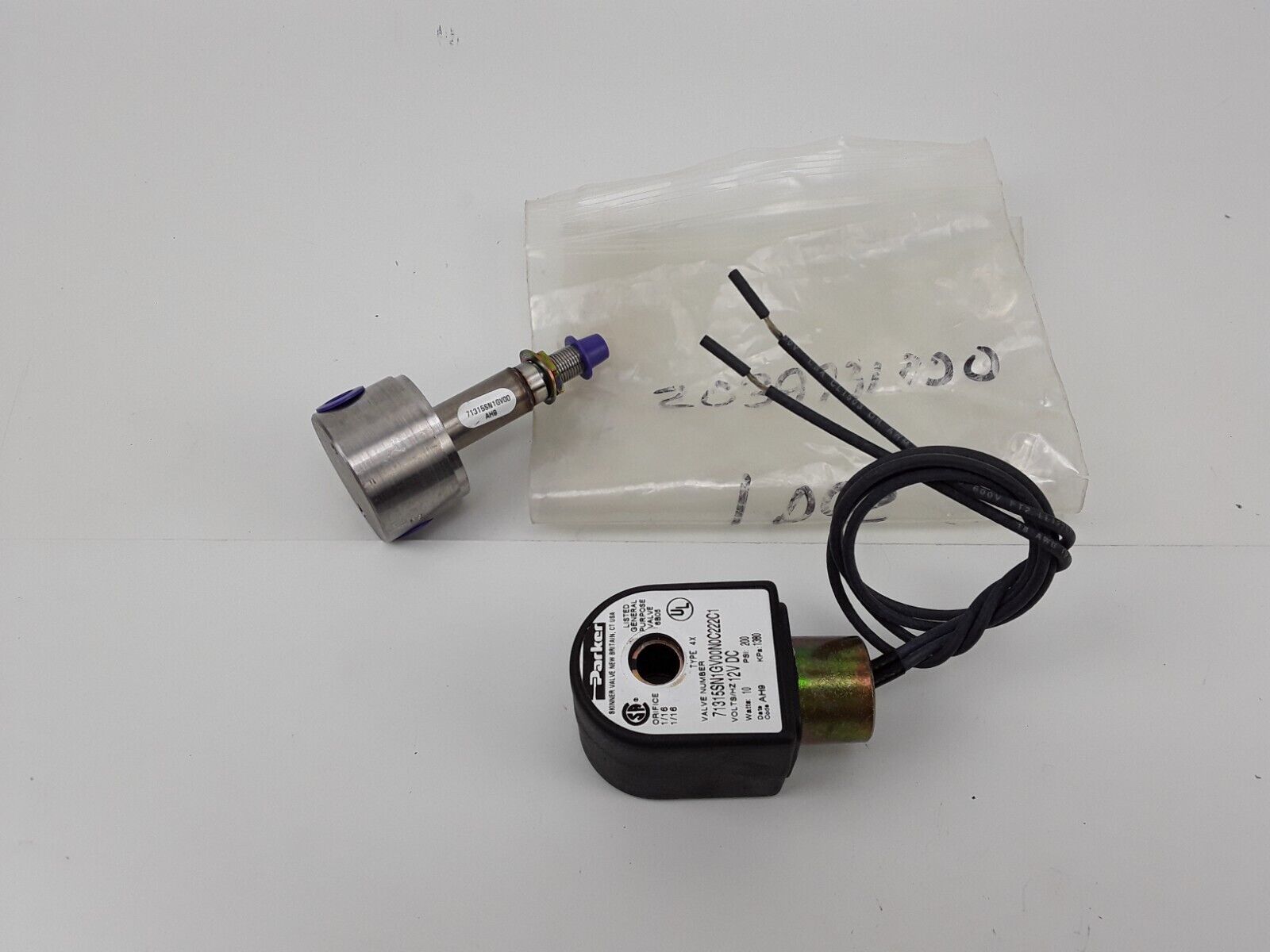 GENUINE PARKER 71315SN1GV00 AH9 Valve 71315SN1GV00N0C222C1 TYPE 4X 12V Solenoid - HotCarParts