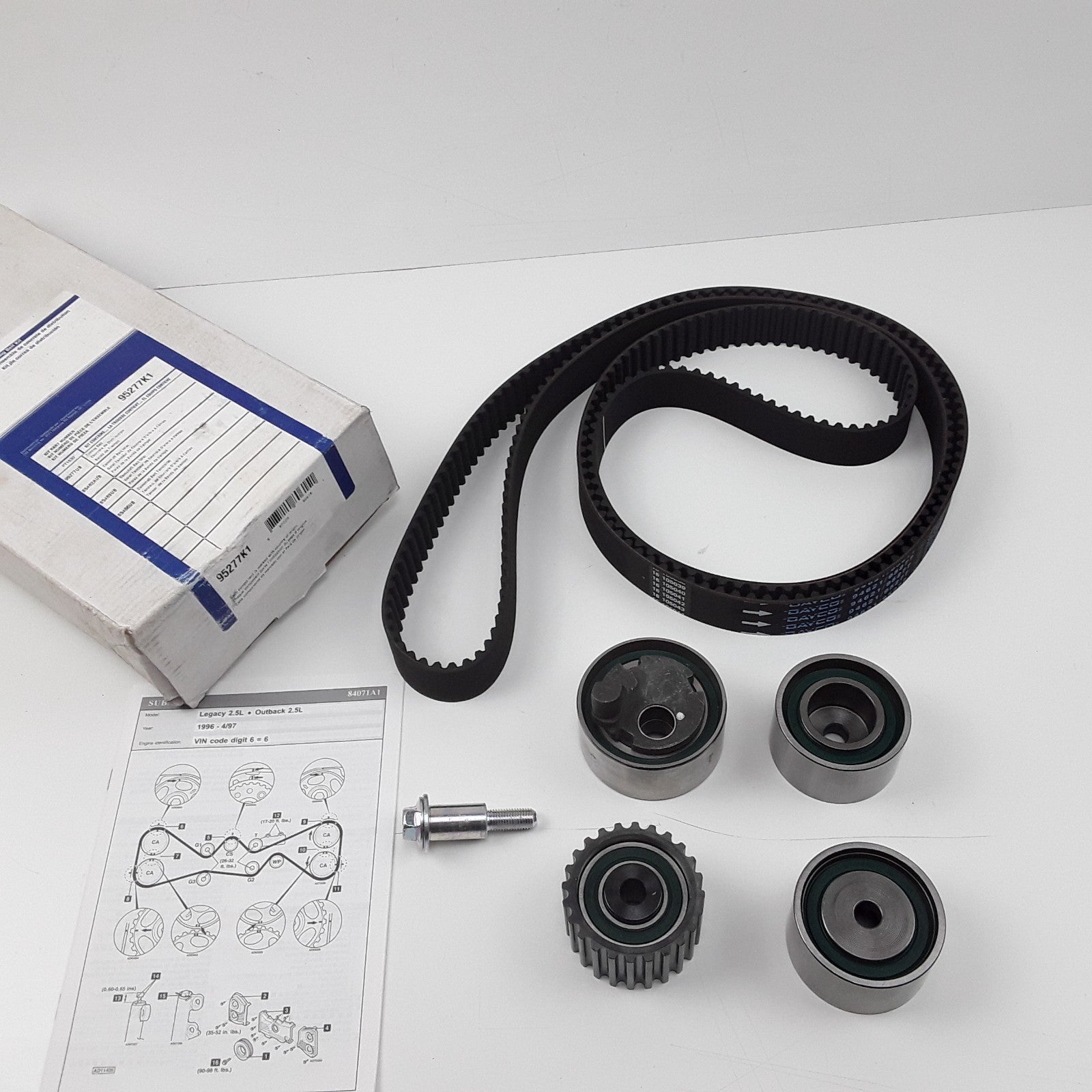 Engine Timing Belt Kit Fits Subaru Impreza 1998-1999 Legacy 1996 1997 1998 1999