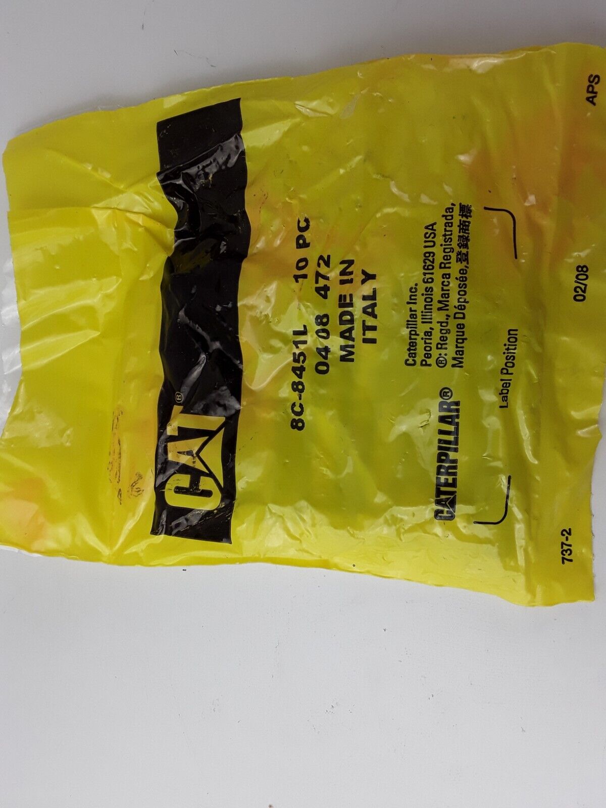 10pcs Hex Head Bolt 8C8451 for Caterpillar 8C-8451 M6-1 X 40MM Fast Free Shipp - HotCarParts