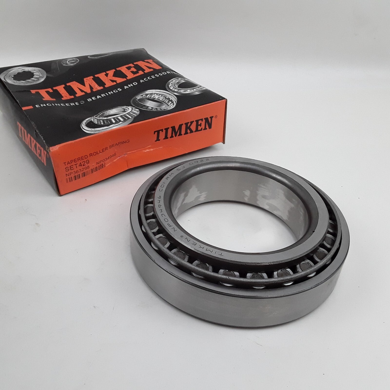 Timken SET429 Tapered Roller Bearing Cone Cup Fits Freightliner M2 106 2003-2013