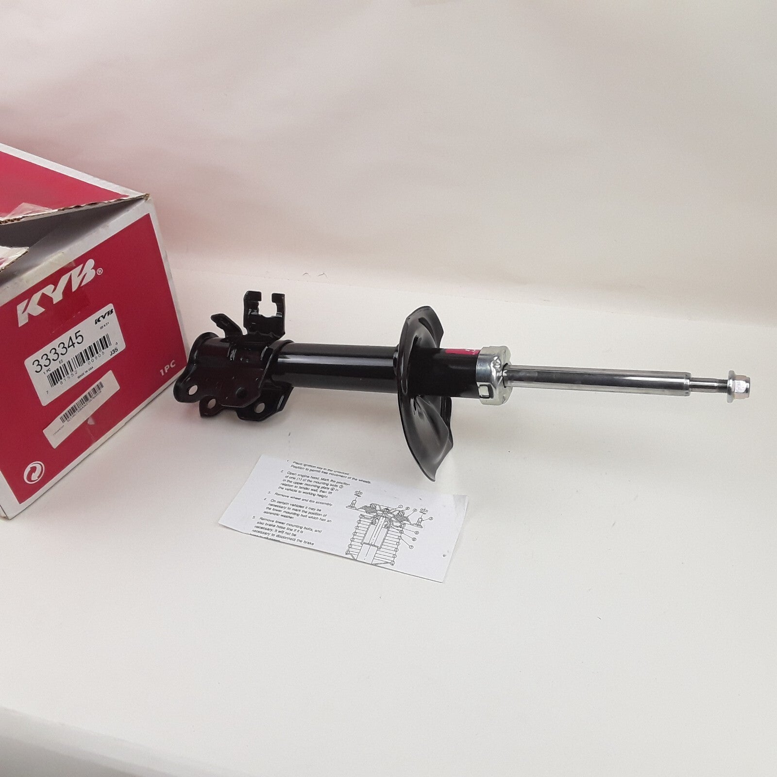 KYB 333345 Front Left Suspension Strut Assembly Fits Nissan Sentra 2000-2001