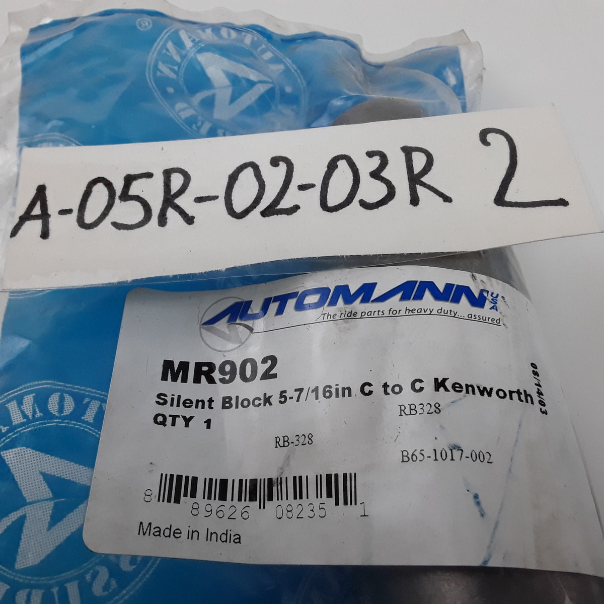 Automann Mr902 - Front Bushing Silent Block 5-7/16 In. For Peterbilt - B65-6005