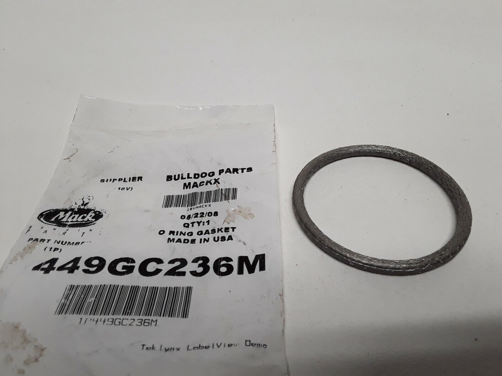 Genuine Mack Gasket 449GC236M Gasket O Rings FAST FREE SHIPPING - HotCarParts