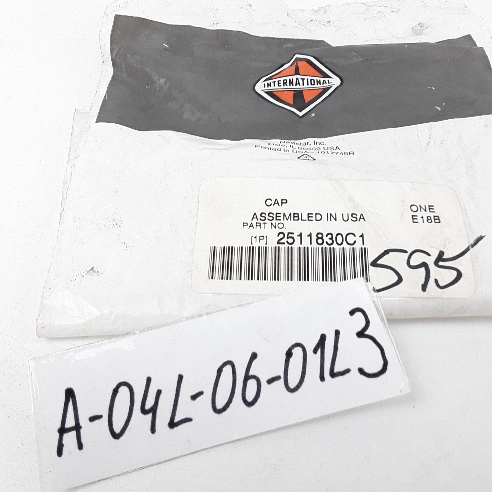 OEM International 2511830C1 Windshield Cap For International Navistar Truck