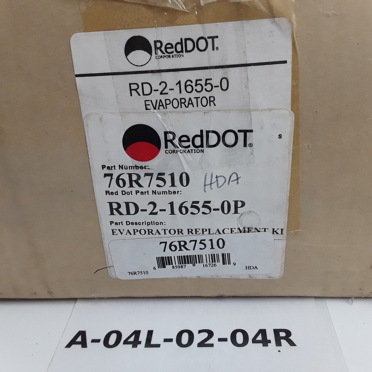 Red Dot 76R7510 Evaporator Coil Assembly Fits Mack CX (1998 1999 2000 2001)