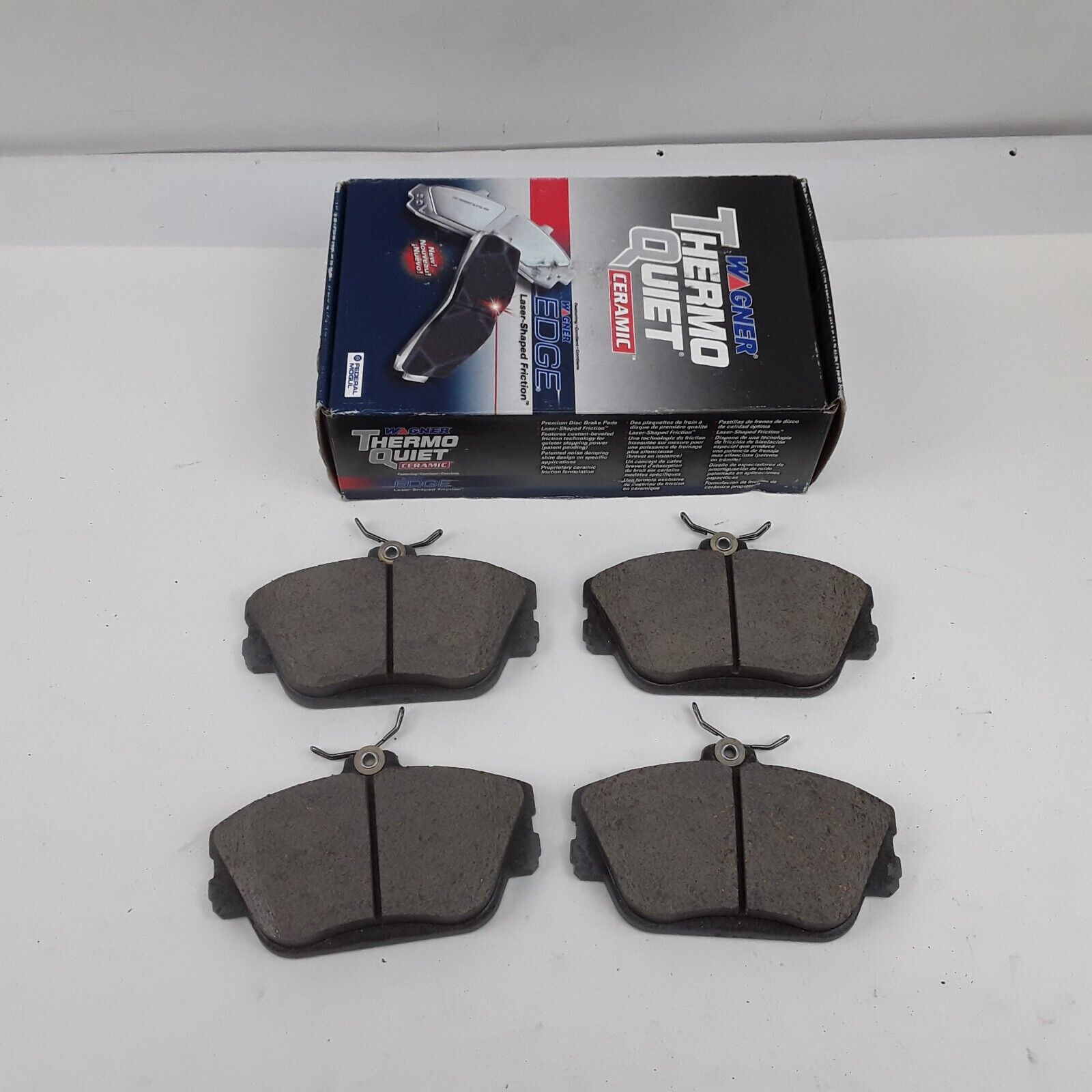 Wagner QC598 Ceramic Disc Brake Pad Set ThermoQuiet For Ford Mercury 1993-2007