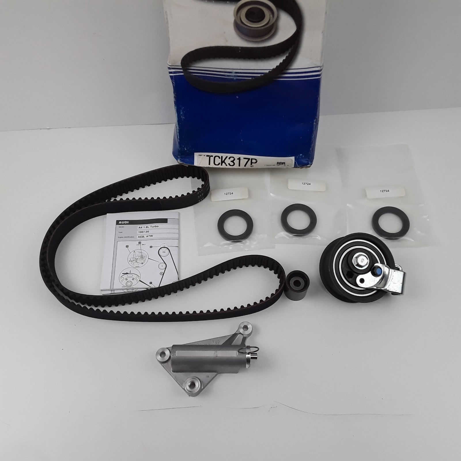Engine Timing Belt Component Kit Fits Volkswagen Passat Audi A4 (1997 1998-2000)