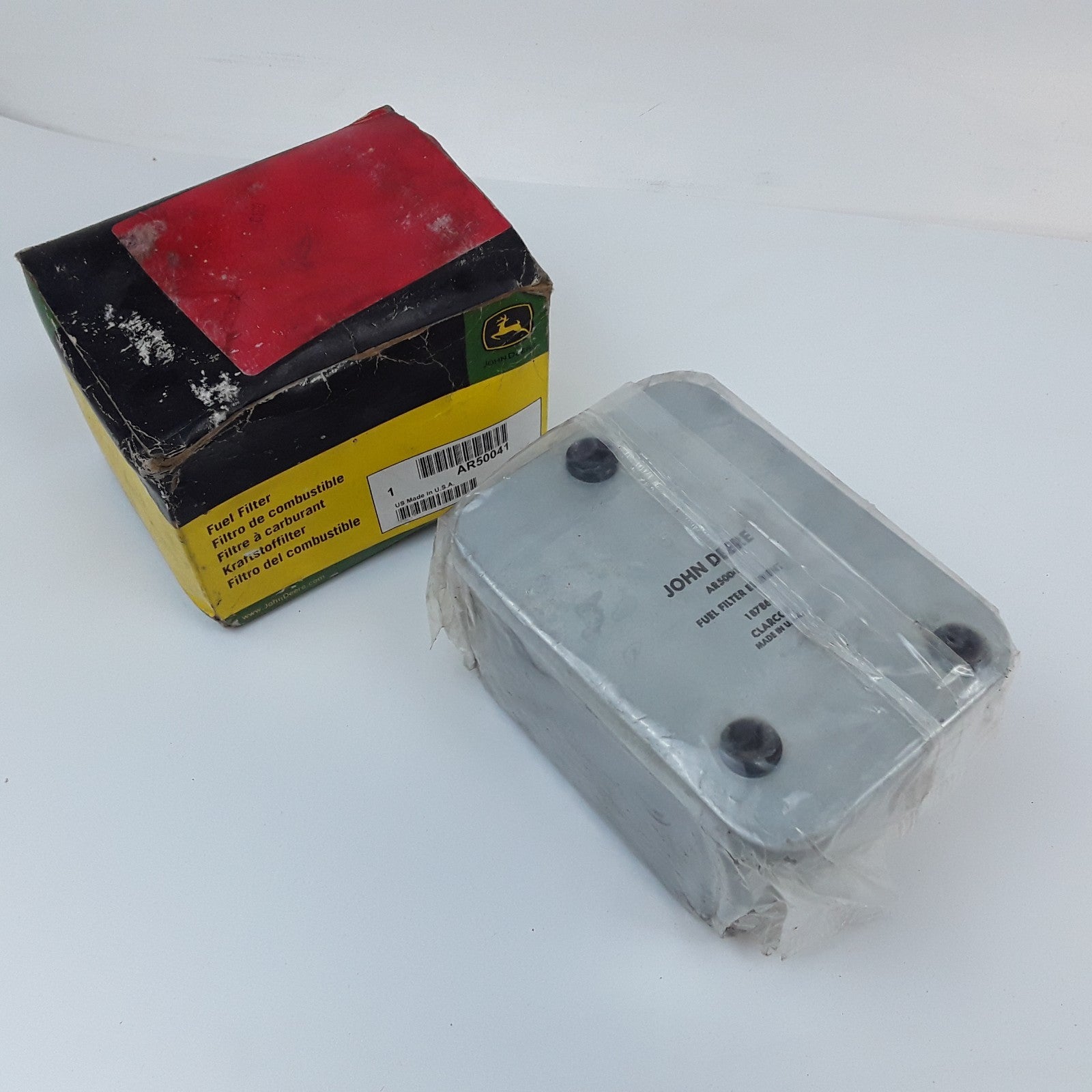 John Deere AR50041 Fuel Filter Fits John Deere & Other Farm Applications