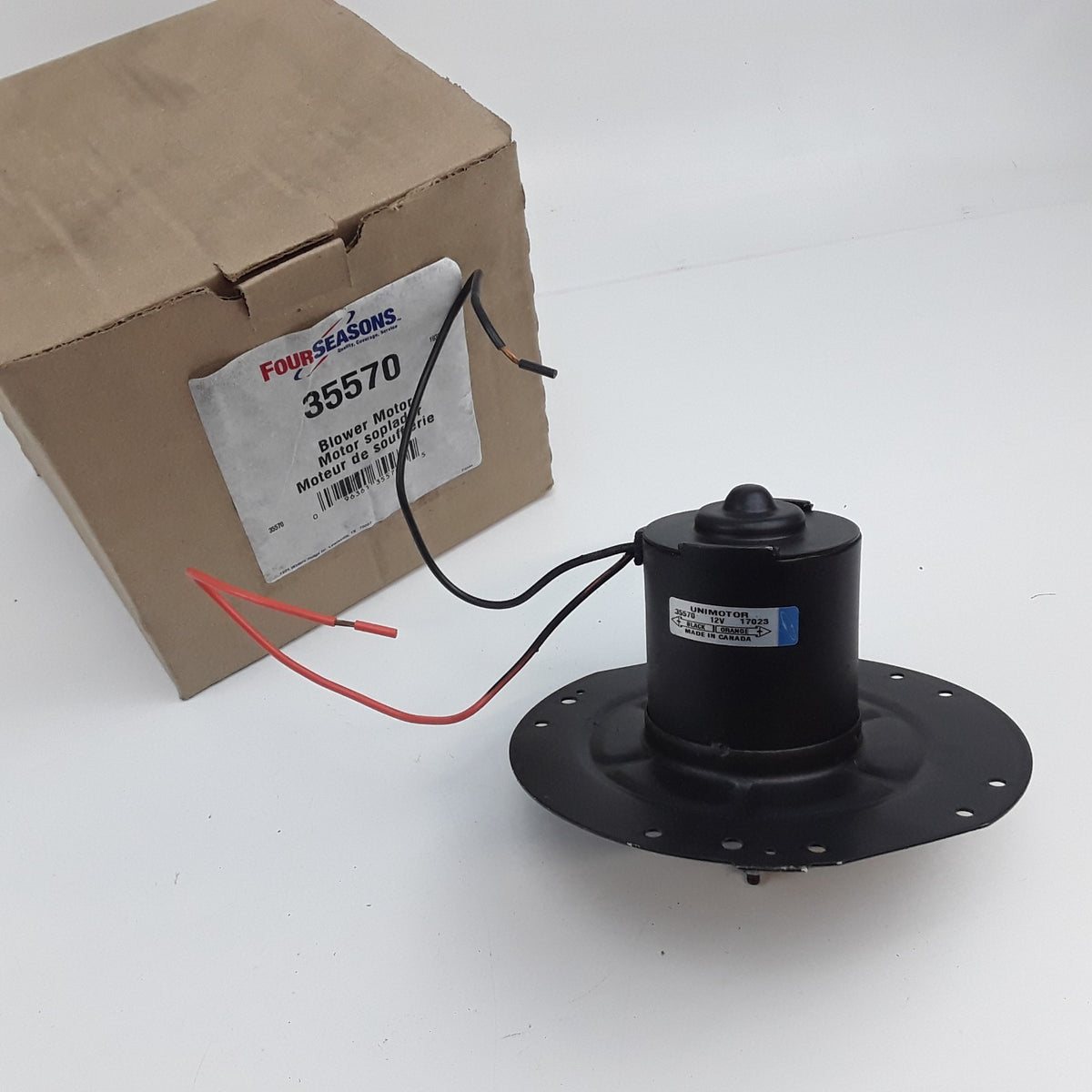 Four Seasons 35570 Blower Motor Fits Jeep Wrangler (1991 1992 1993 1994 1995)