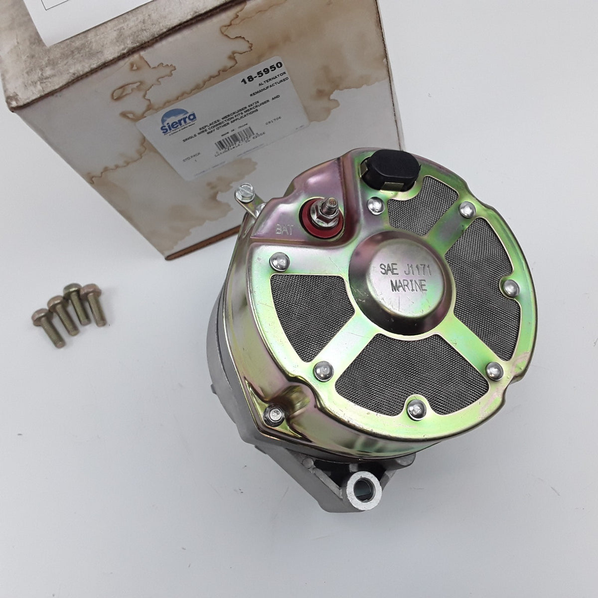 Alternator Fits Hardin Various Mercruiser Model 198 225 215 233 MIE (1962-1980)