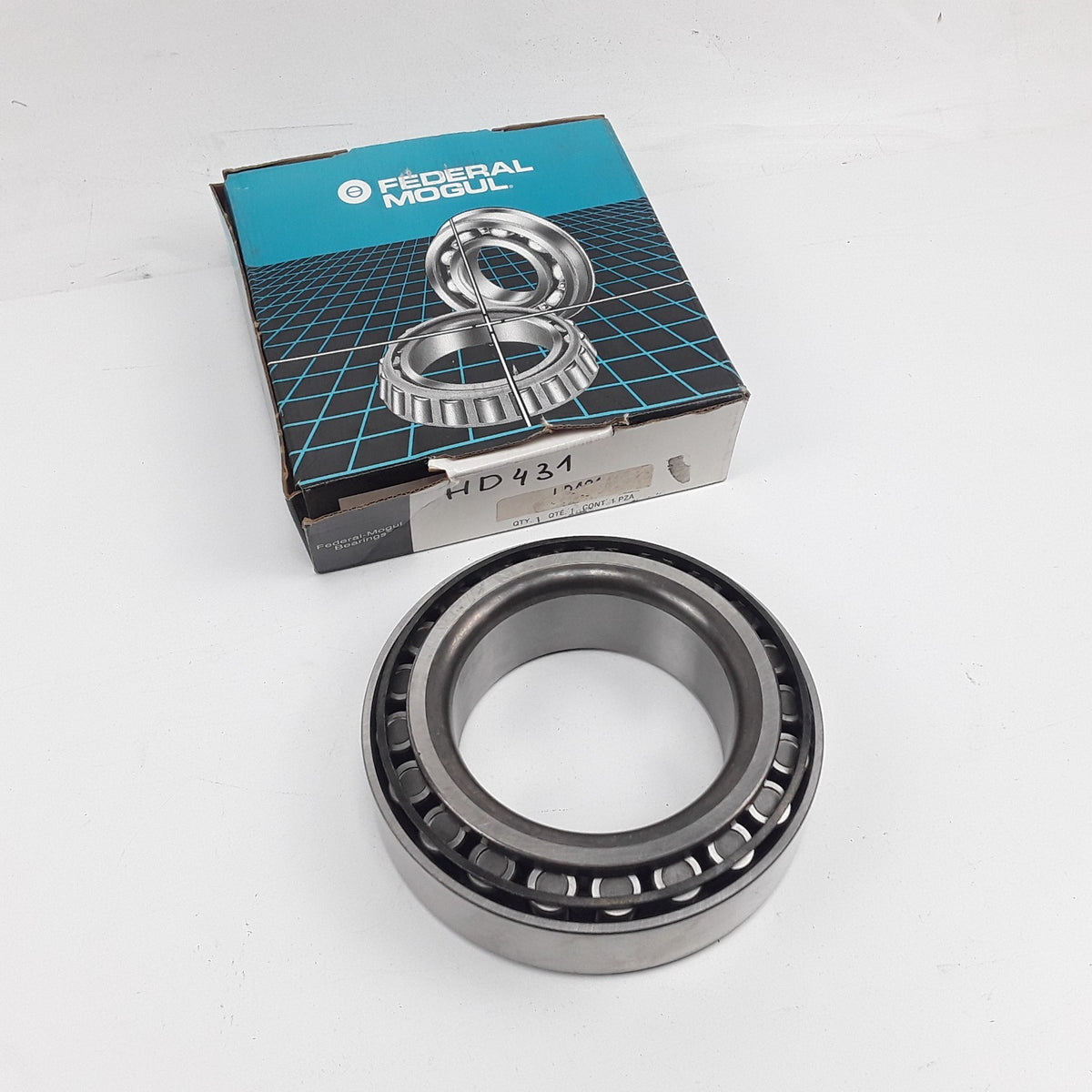 Federal-Mogul HD431 Tapered Roller Bearing Fits Heavy-Duty Commercial Trailers