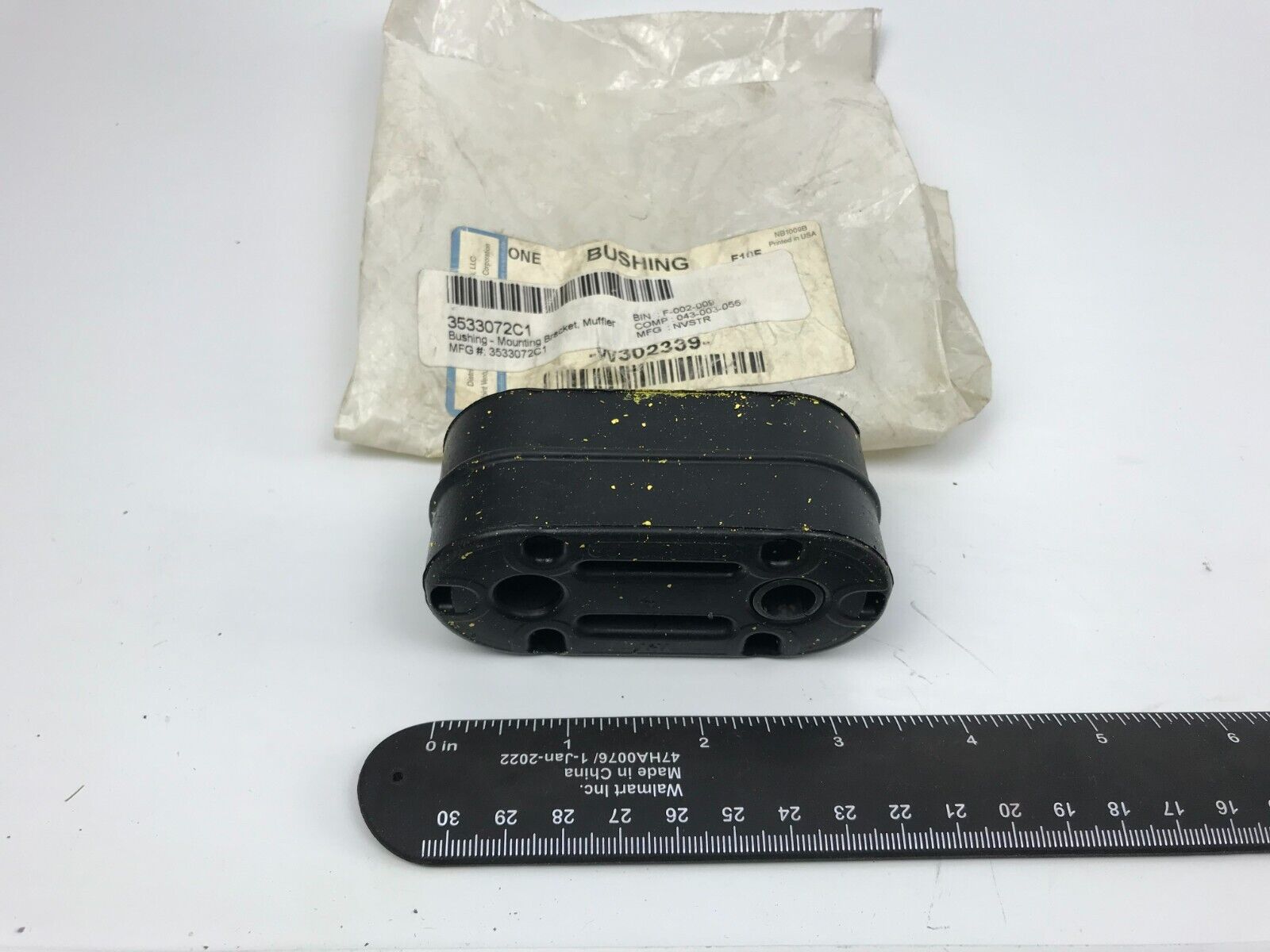 OEM International 3533072C1 Rubber Bushing Muffler Bracket Mount W302339 M553721 - HotCarParts