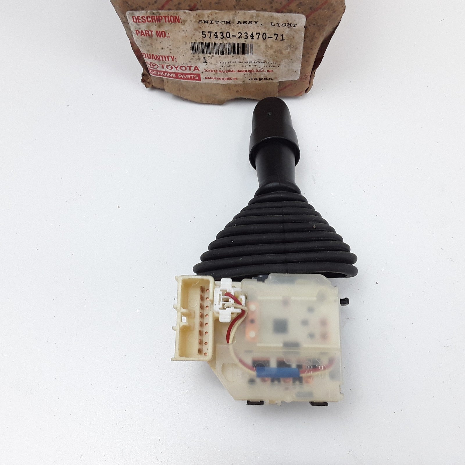 Toyota 57430-23470-71 Light Lamp Control Switch Assembly For Forklifts