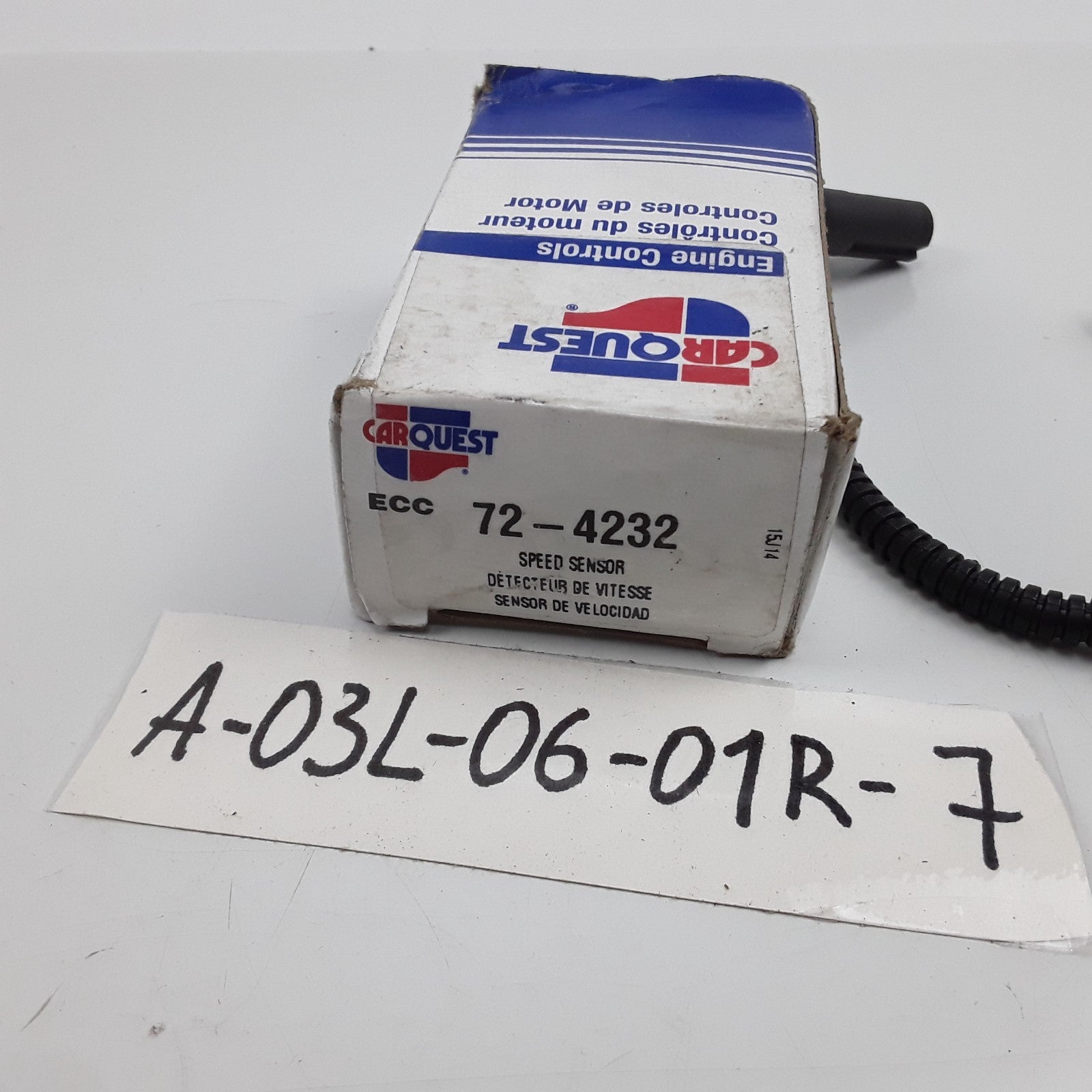 Carquest 72-4232 ECC Speed Detection Sensor 9L8P-7H103-AE