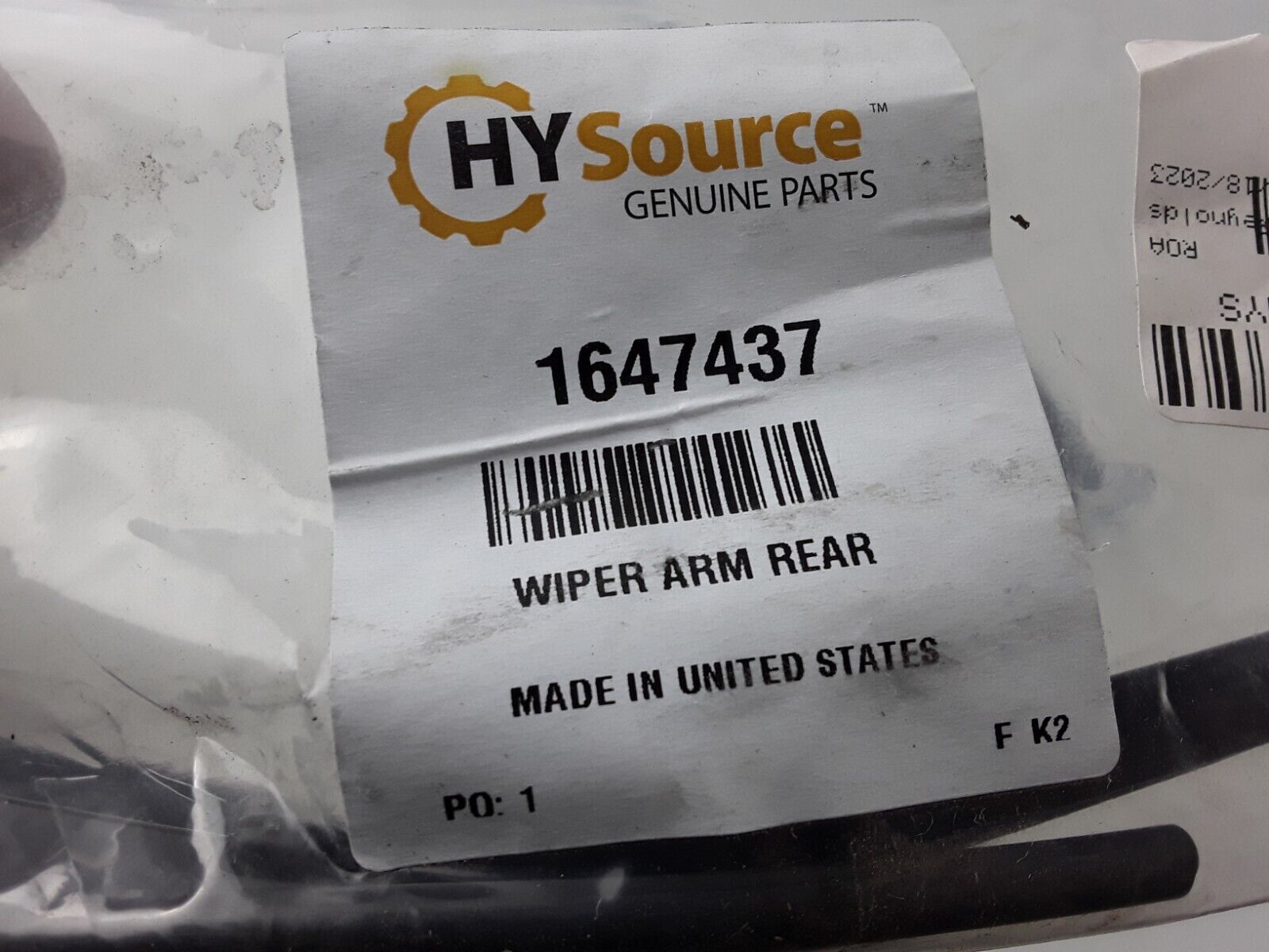 Hyster 1647437 Forklift Fork Lift Wiper Arm Rear Part Parts Fast Free Shipping - HotCarParts