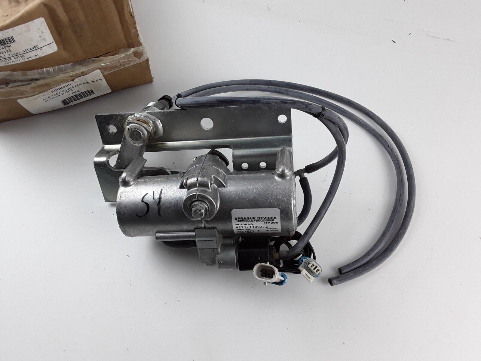 HP200 Wiper Motor Assy #GS-1879-7, MFG #5004990, Motor #AE21/13002/2 ,HP 200 NEW - HotCarParts
