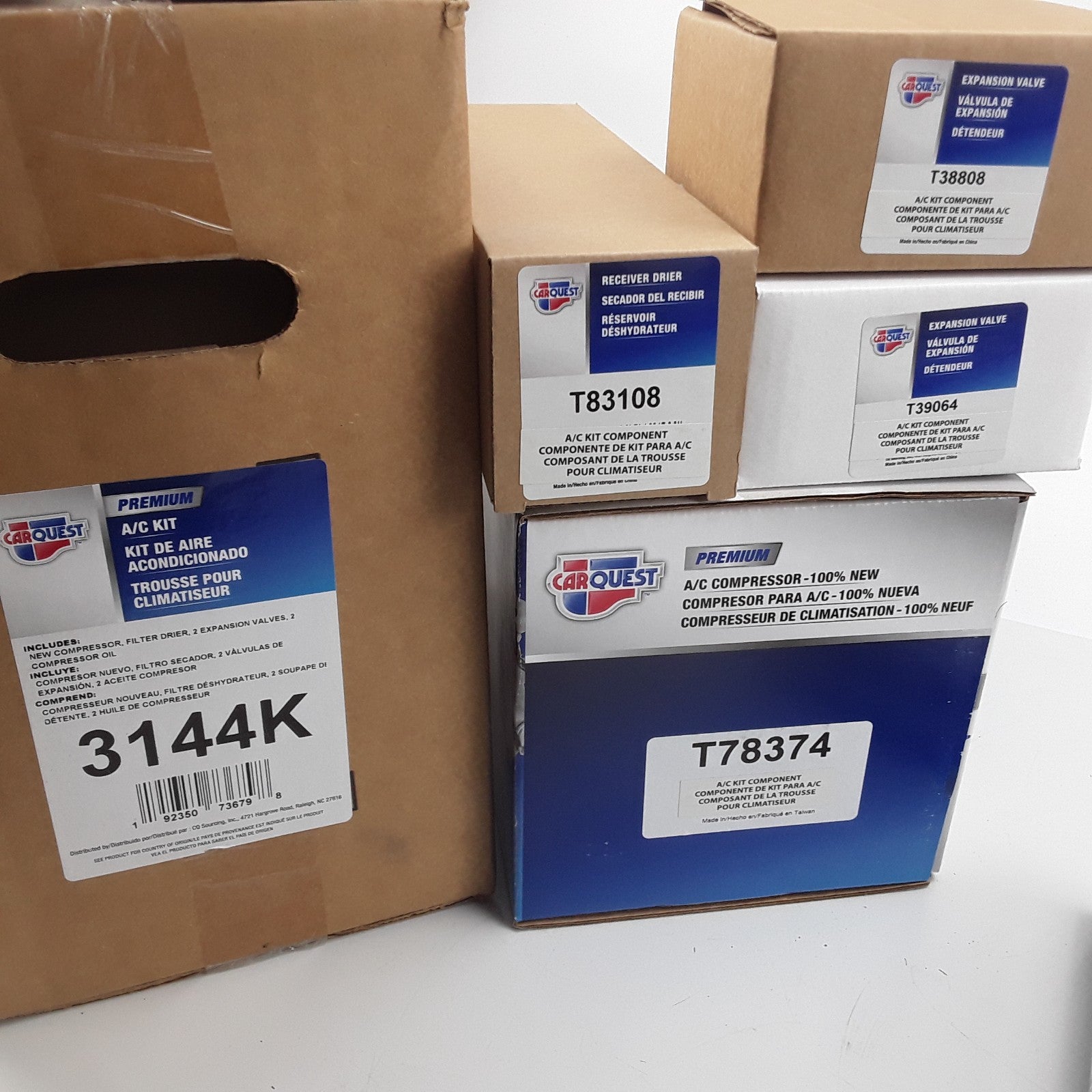 A/C Compressor Kit Assembly Fits Chrysler Town & Country Dodge Caravan 2001-2003