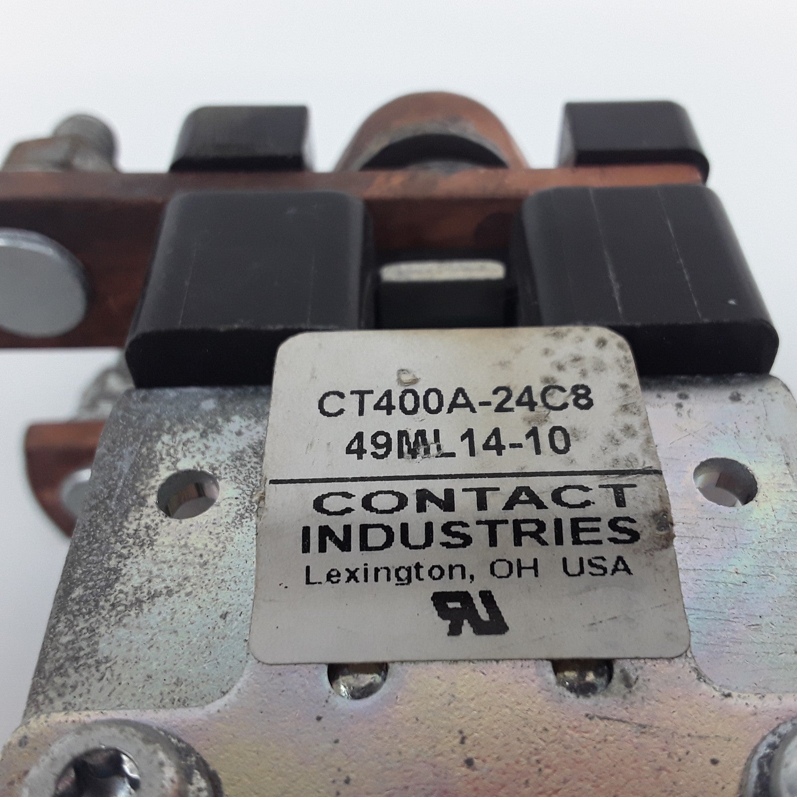 Contact Industries 400 Amp Electrical Contactor For Forklifts Battery Trucks