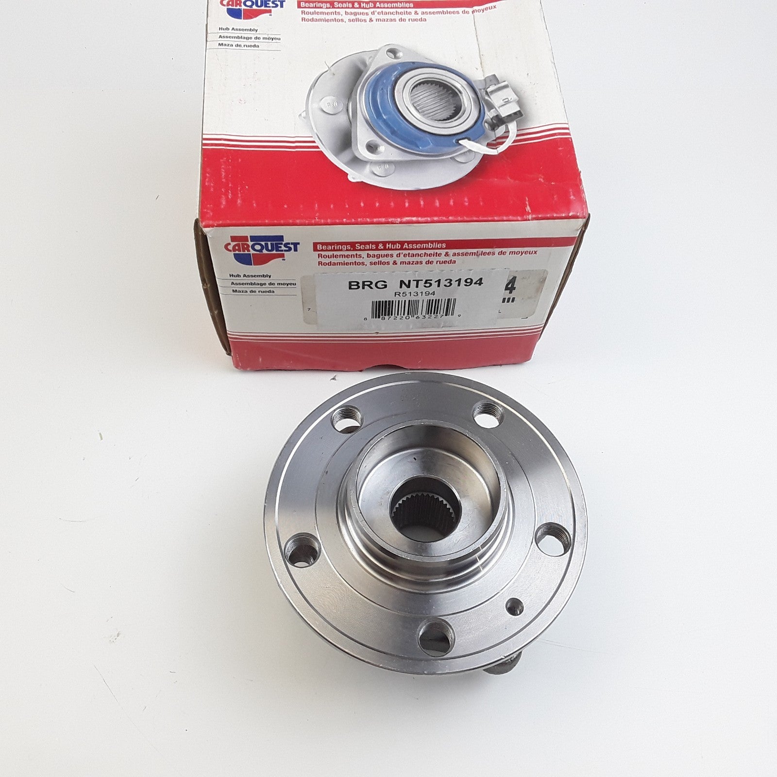 Front Wheel Bearing and Hub Assembly Fits Volvo XC70 S60 S80 V70 1999 2000-2009