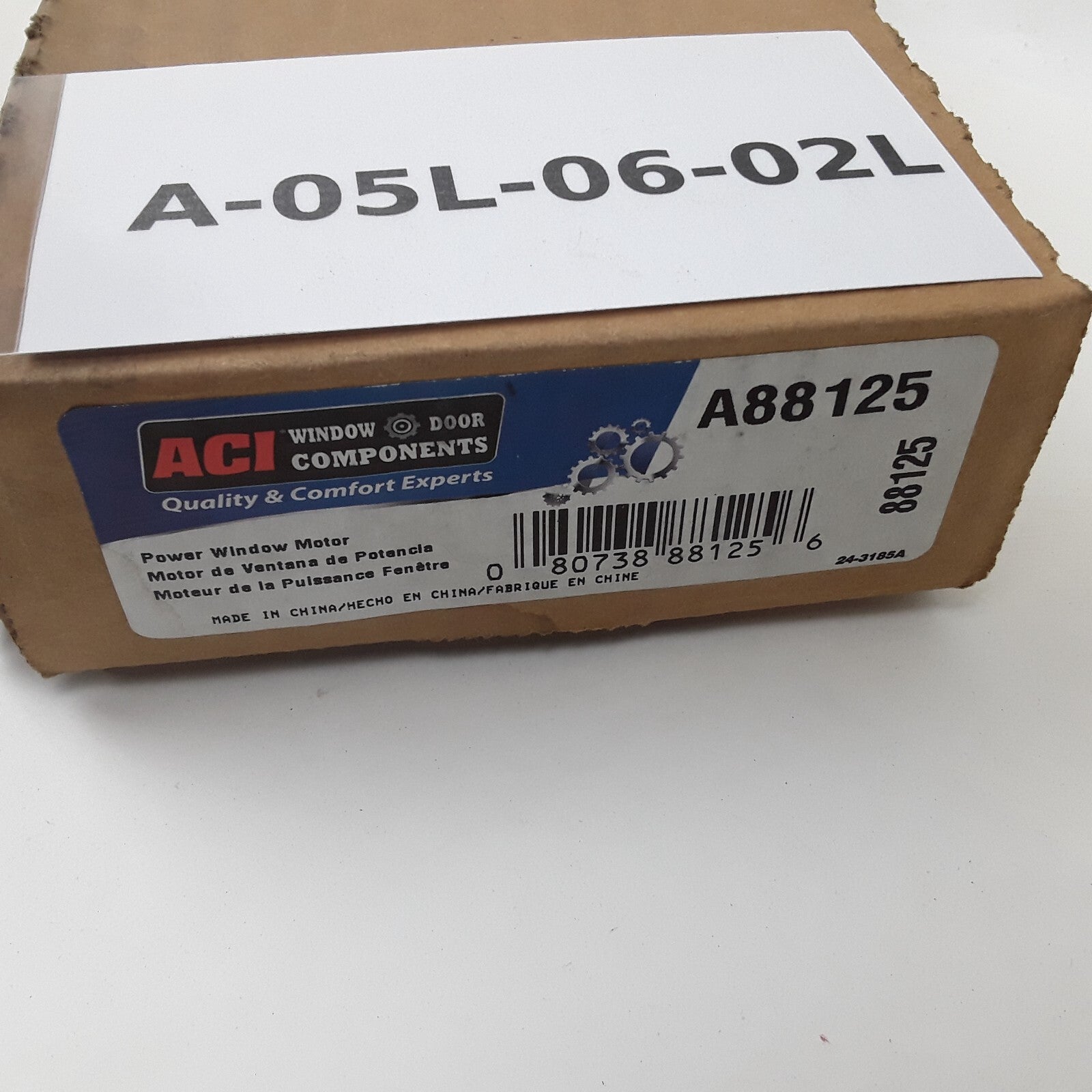 ACI A88125 Power Window Motor Fits Honda Civic 2006 2007 2008 2009 2010 2011