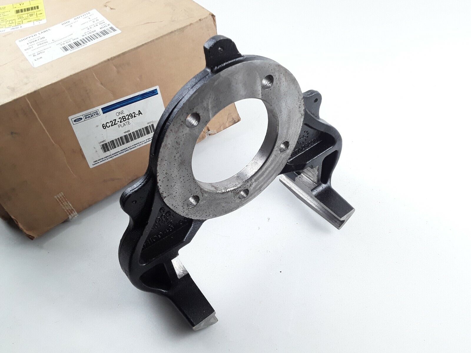 Ford Brake Rear Caliper Anchor Plate 1988-1997 F 450 Super Duty E 350 6C2Z2B292A - HotCarParts