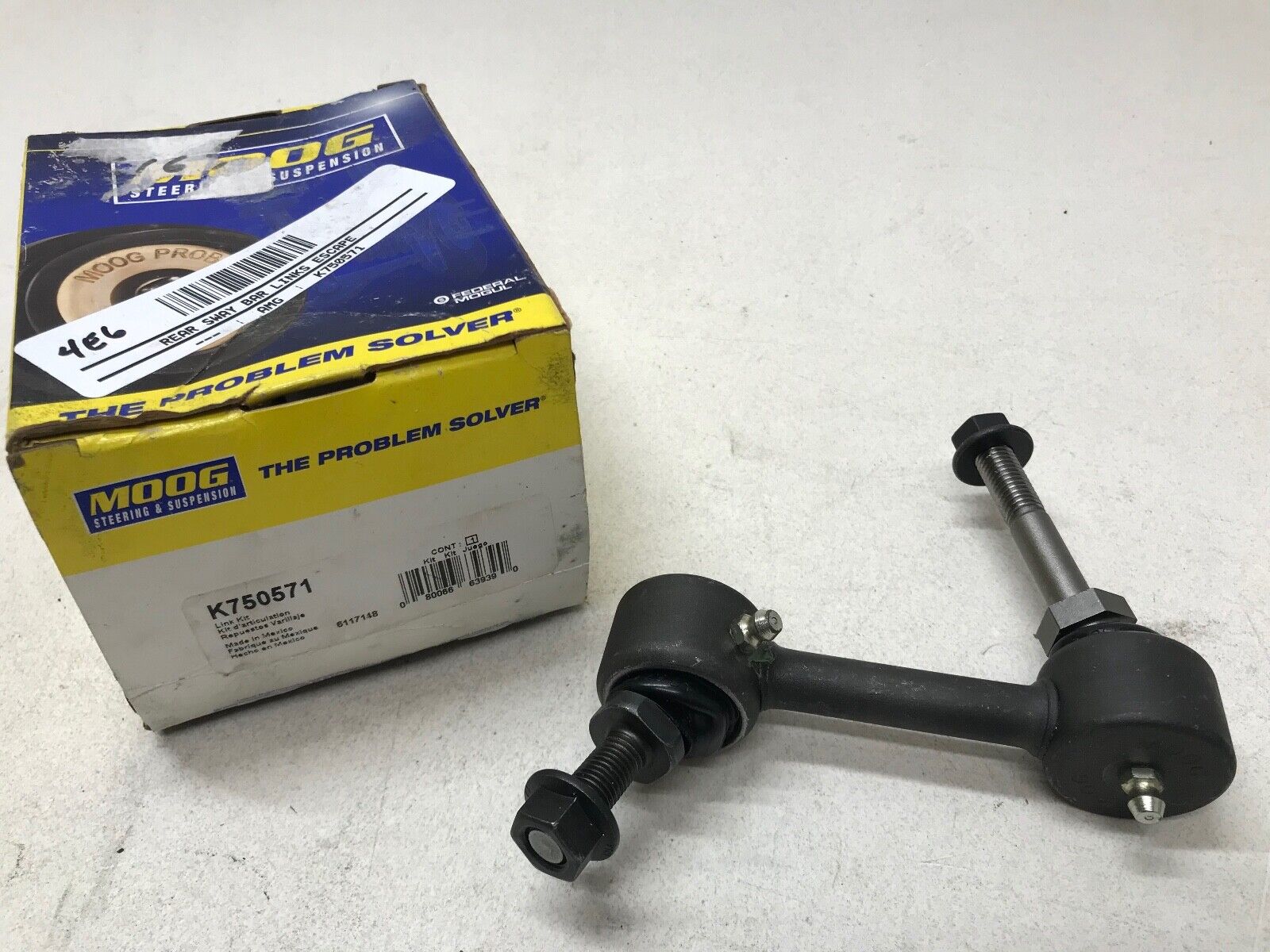 GENUINE Moog K750571 Suspension Stabilizer Bar Link-Kit Rear Moog K750571 - HotCarParts