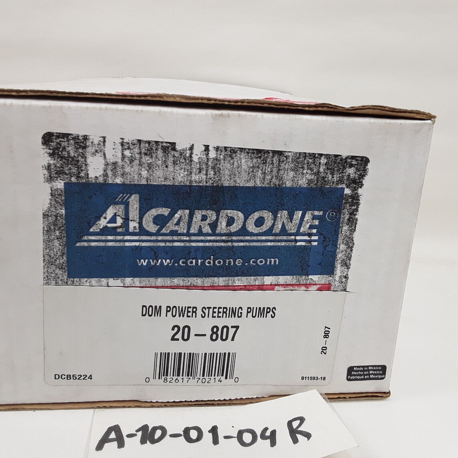 Cardone 20-807 Power Steering Pump Reman For Suzuki Forenza 2004-2005, 2007