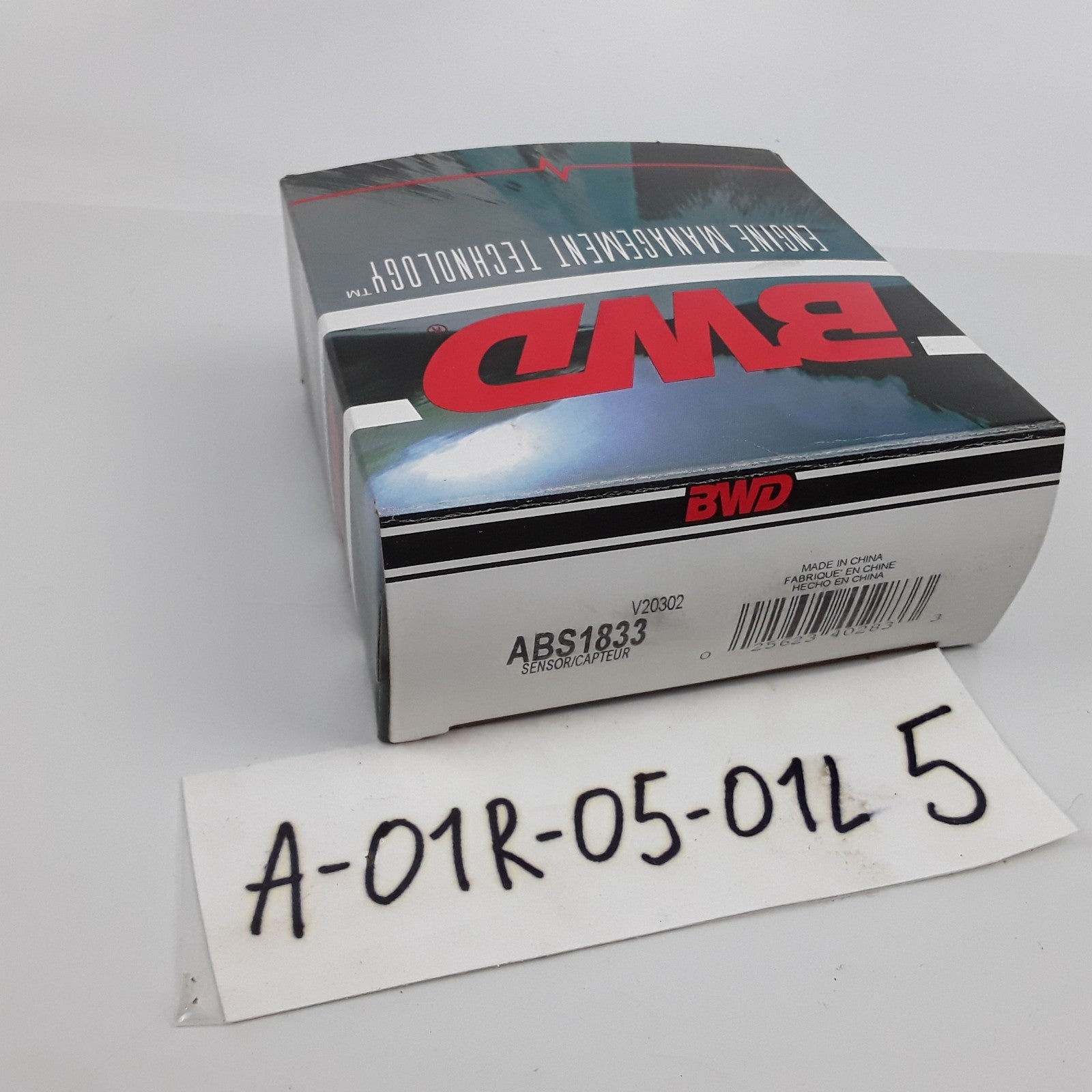 BWD ABS1833 ABS Wheel Speed Sensor Rear Left/Right Fits Hummer H3 2006-2010