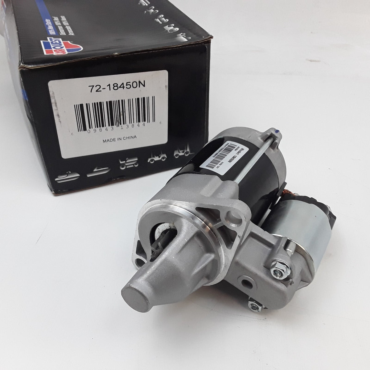 Starter Motor Fits Kawasaki KAF300 Mule 550 500 520 (1991-1997-2001, 2003-2004)